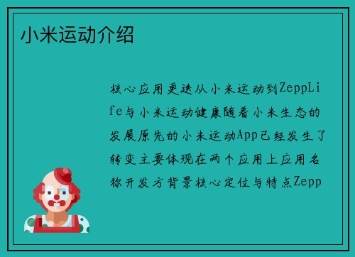 小米运动介绍